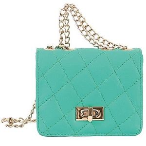 Teal Crossbody Bag
